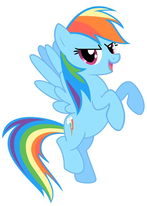 The Bravery of Rainbow Dash in My Little Pony: Friendship is Magic